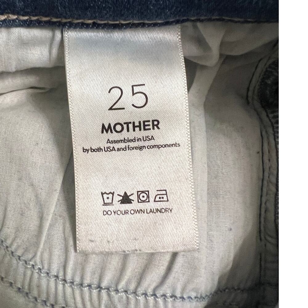 MOTHER The Hustler Ankle Fray Jeans 25 Meet Cute Flare High Rise quiet luxury - Picture 6 of 12